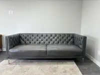 Leather sofa - Staging demo Sale 