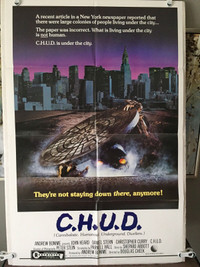 “C. H. U. D.” (1985) Original Movie Poster