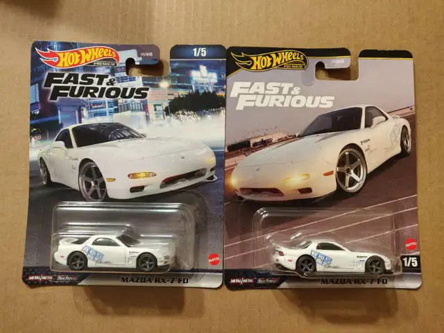 New Hot Wheels Fast & Furious Mazda RX7 FD3S 1:64 diecast car HW in Toys & Games in City of Toronto - Image 2
