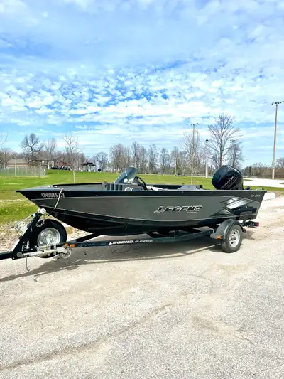 I'm selling my Legend boat, a fantastic fishing boat that's seen some good times on the water. While...