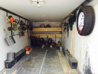 Rack’em Lawn maintenance/landscape trailer shelves