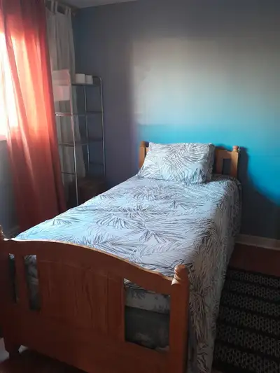 One large bedroom in a two bedroom apartment, walking distance to bus ,grocery store etc. If you are...