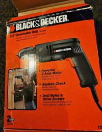 Black and decker drill