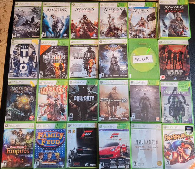 XBOX 360 Games & Accessories in XBOX 360 in Moncton