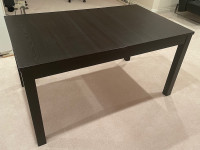 IKEA Extendable Dining Table with Set of Four Chairs