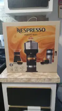 Nespresso Vertuo Next Premium Coffee Maker Chrome, Used Like New