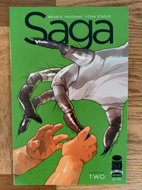 Saga #2, First Printing, Image Comics, Near Mint+