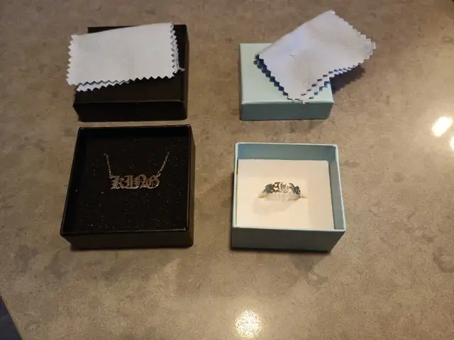 KING ring and necklace 925 in Jewellery & Watches in Calgary - Image 2