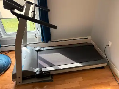 The treadmill is like new has been mainly been used for walking..has many programs..incline option.....