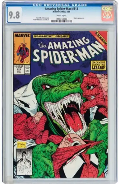 AMAZING SPIDERMAN 313 CGC GRADED 9.8, View more