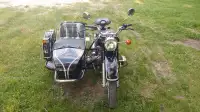 2006 Ural Retro Motorcycle with Sidecar like 1938 BMW R71