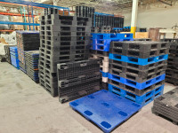 ♻❤PLASTIC interlocking PALLETS and skids READY NOW 10 each cash