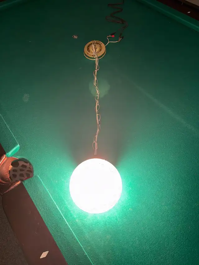 Vintage Space Age hanging light in Indoor Lighting & Fans in Calgary - Image 9