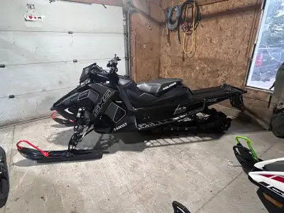 2018 Polaris SKS 146 crossover snowmobile built on the AXYS chassis platform Rebuilt primary and sec...