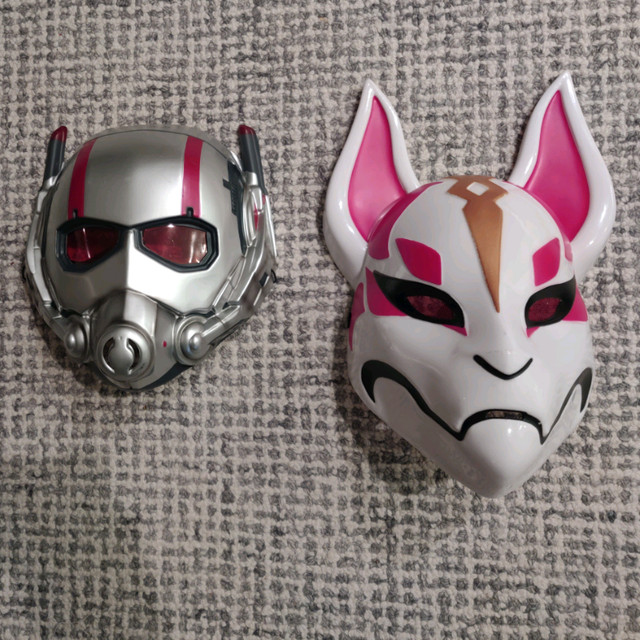 Masks: Ant-man and White fox (Japanese kitsune) in Costumes in Oakville / Halton Region - Image 2