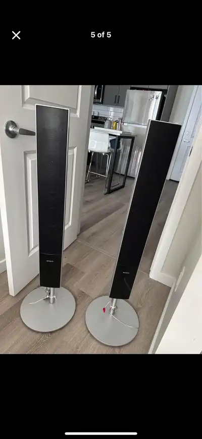 Sony sound system with amplifier, View more