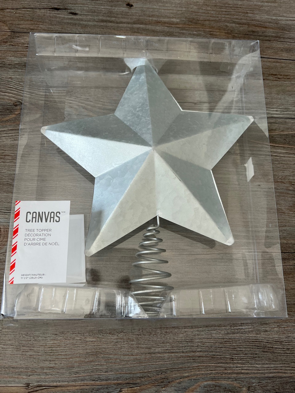 Star Christmas tree topper Galvanized | Holiday, Event & Seasonal ...