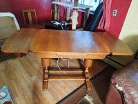 Vintage Dining Table And 4 Chairs $100 And A Case Of Beer
