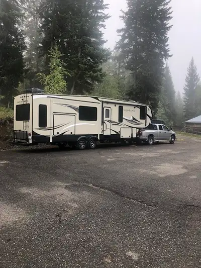 Luxury RV 4 season living. All the bells and whistles! We lived in this while we built our house, we...