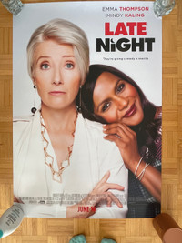 Late Night Movie Poster 