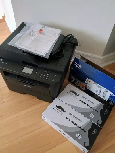 Brother laser printer (bundle), View more
