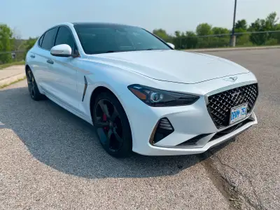 70,100 km – Clean, garage-kept, and meticulously maintained. This is the top-trim 2019 Genesis G70 3...