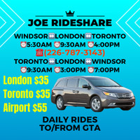 Windsor to Toronto daily rideshare 5:30 am