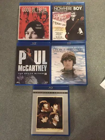 The Beatles John Lennon Paul McCartney George Harrison Blurays , View more
