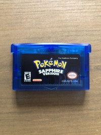 Pokémon Sapphire Repro Nintendo Gameboy Advance 