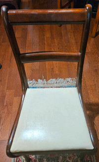 Decorative/Interactive Wooden Chair