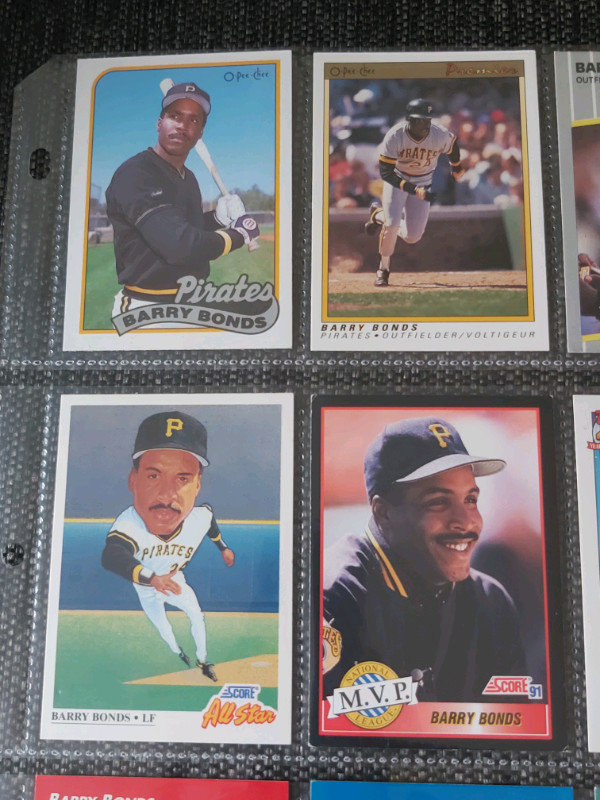 BARRY BONDS BASEBALL CARDS COLLECTION  in Arts & Collectibles in Oshawa / Durham Region - Image 3