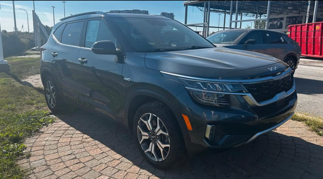 Kia Seltos 2022 EX PREMIUM/AWD/CUIR/TOIT/CARPLAY dans Autos et camions  à Laval/Rive Nord - Image 3