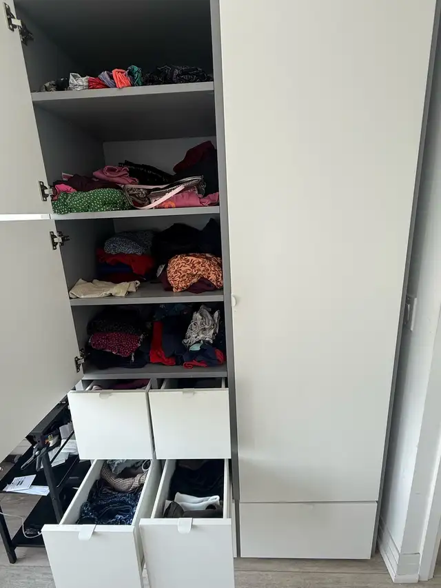 IKEA Wardrobe with Drawers in Dressers & Wardrobes in City of Toronto - Image 4