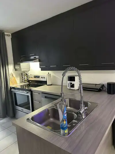 Bienvenue dans cet appartement 4 et demie à St Hubert! Cet espace comprend deux chambres confortable...