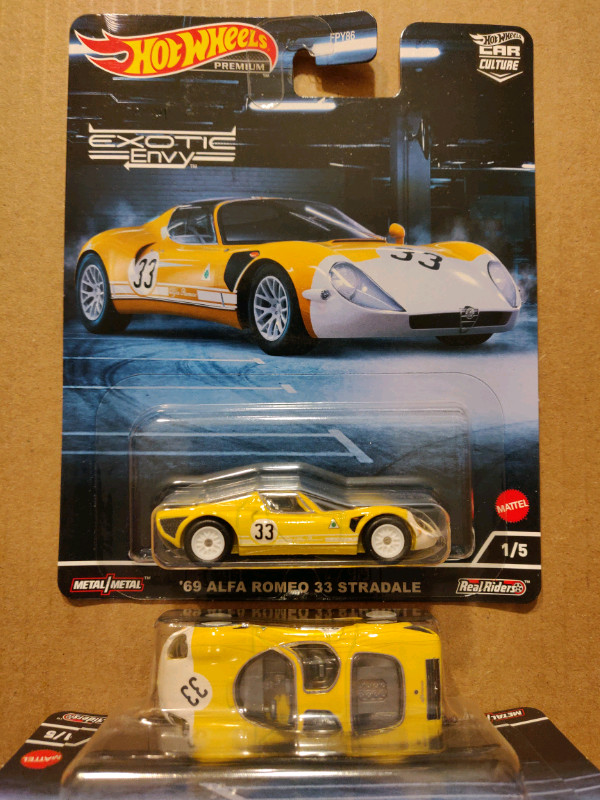 New Hot Wheels Premium Car Culture Exotic Envy Set 1:64 diecast in Toys & Games in City of Toronto - Image 2