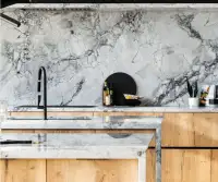 Kitchen and Island Countertops - Quartz, Marble, and Granite