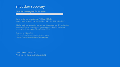 Service de décryption Bitlocker, View more