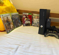Xbox 360 WITH 4 GAMES!!!