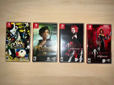 Limited Run Nintendo Switch Games (Persona 4 and more), View more