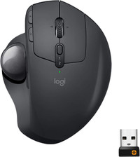 Logitech MX Ergo Wireless Trackball Mouse Adjustable Ergonomic