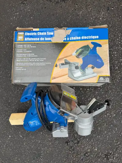 Chainsaw sharpener, View more