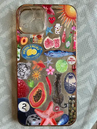 iPhone 14 Pro Clear case with Collage Design, View more
