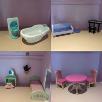 Doll house furniture set