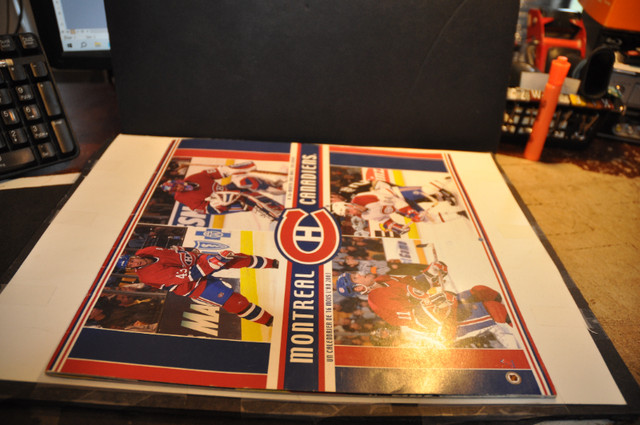 montreal canadiens hockey wall calendar nhl 2003 matt naslund jo dans Art et objets de collection  à Victoriaville - Image 4