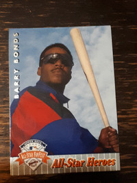 1992 Upper Deck Fanfest Barry Bonds Card #14