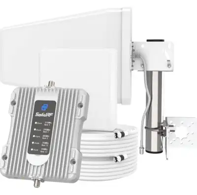 SolidRF Cell Phone Booster for House Office, Cell Booster Boosts, View more
