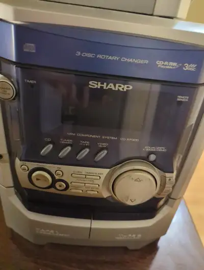 Sharp CD-XP300 Stereo System, View more