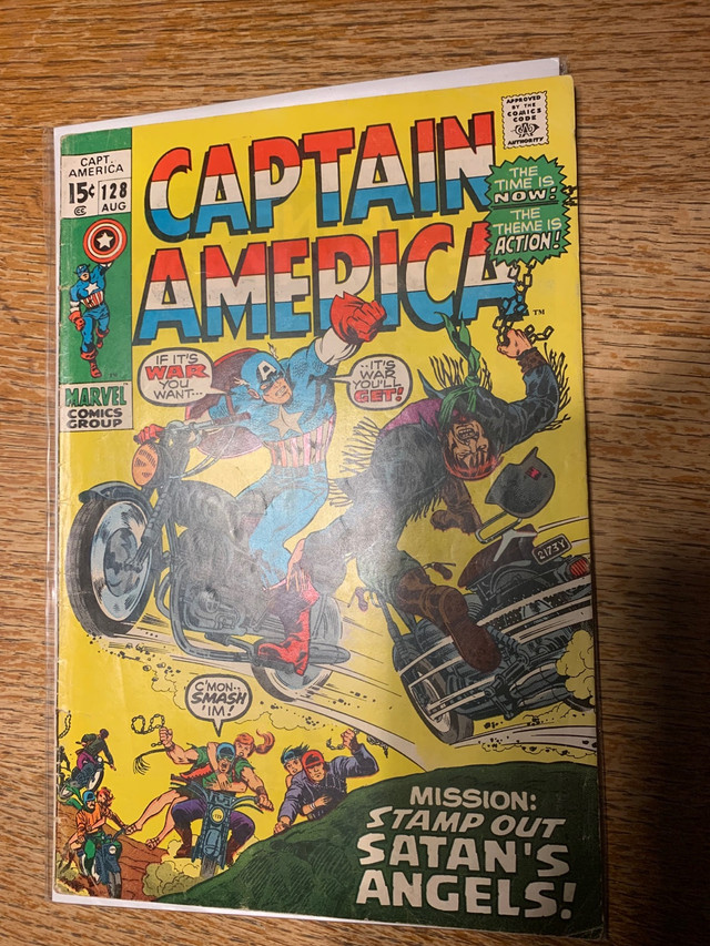 Marvel comic book Captain America # 128 in FN 6.0 condition in Comics & Graphic Novels in Ottawa