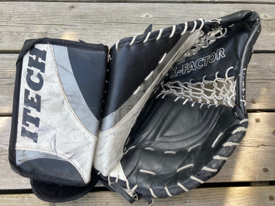 Itech goalie glove/trapper, View more