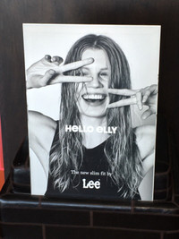 LEE JEANS COLLECTIBLE ADVERTISING SIGN $25